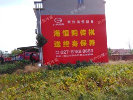 成都农村墙体广告给农村人民带来方便