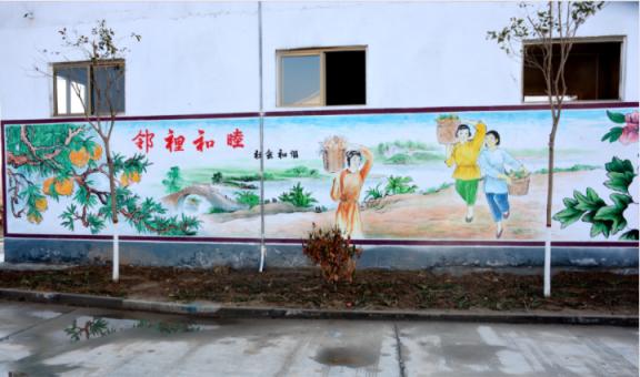 成都乡镇文化墙 乡风文明焕发新活力
