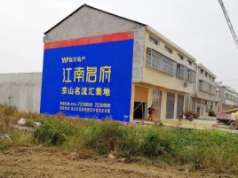 成都农村墙体广告在不同形式上面展现的不同特色