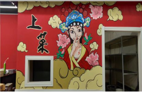 成都墙体彩绘的发展和应用