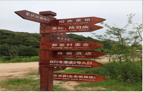 成都景区标识